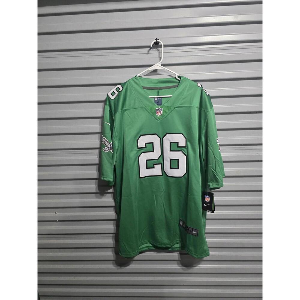 Nike Philadelphia Eagles XL On Field Saquon Barkley Jersey Kelly Green